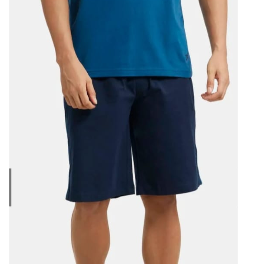Solid Men Regular Shorts - Image 3