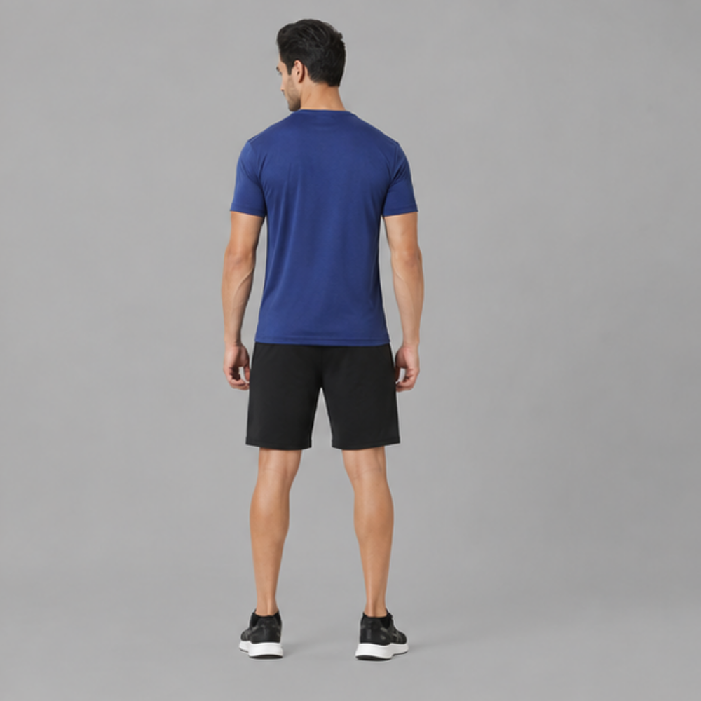 Performance Men Solid Swift Dry Crew Neck T-Shirt - Image 8